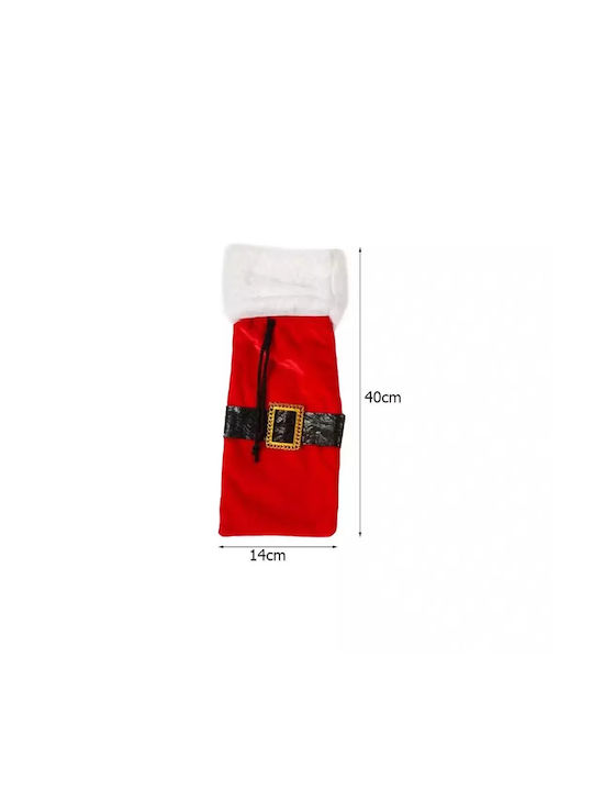 Verk Group Weihnachtliche Flasche Weihnachtsmann 40x14cm