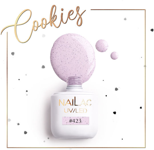 NaiLac Nail Lacquer Lang anhaltend Schnelltrocknend Beige #423 7ml