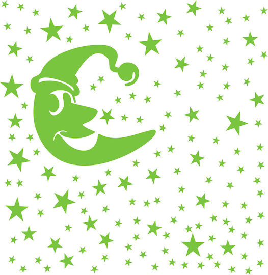 Decowalls Kids Glow-in-the-Dark Wall Sticker 60x120cm