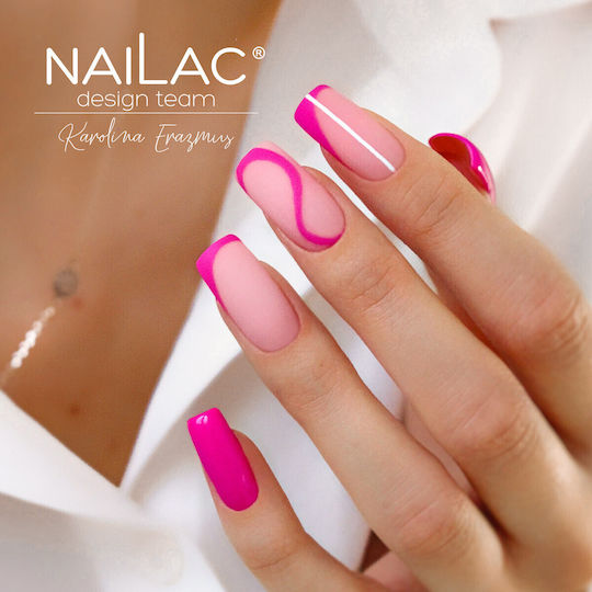 NaiLac NaiLac Lang anhaltender Nagellack Schnelltrocknend Rosa #436 7ml