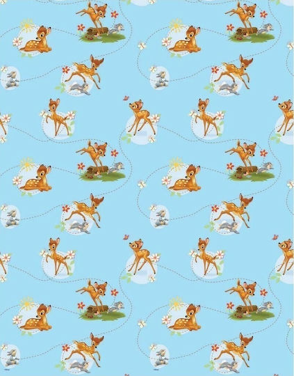 Disney Детска завеса Bambi с презрамки 140x290cm Disney Детска завеса Bambi с презрамки 140x290cm