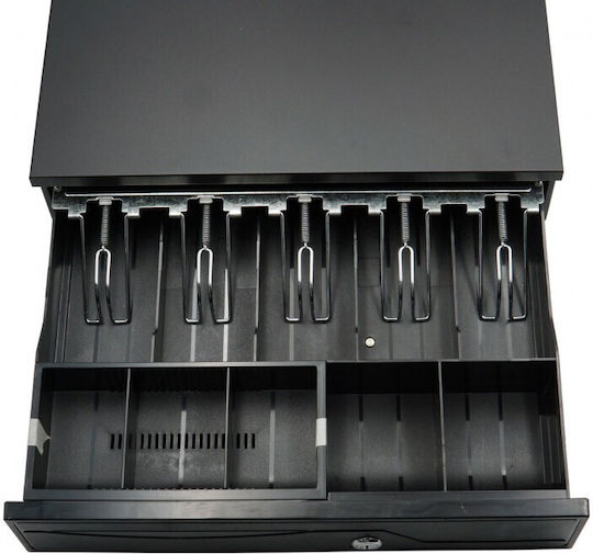 Cash Drawer with 8 Coin Slots and 5 Slots for Bills 42x40.5x10cm
