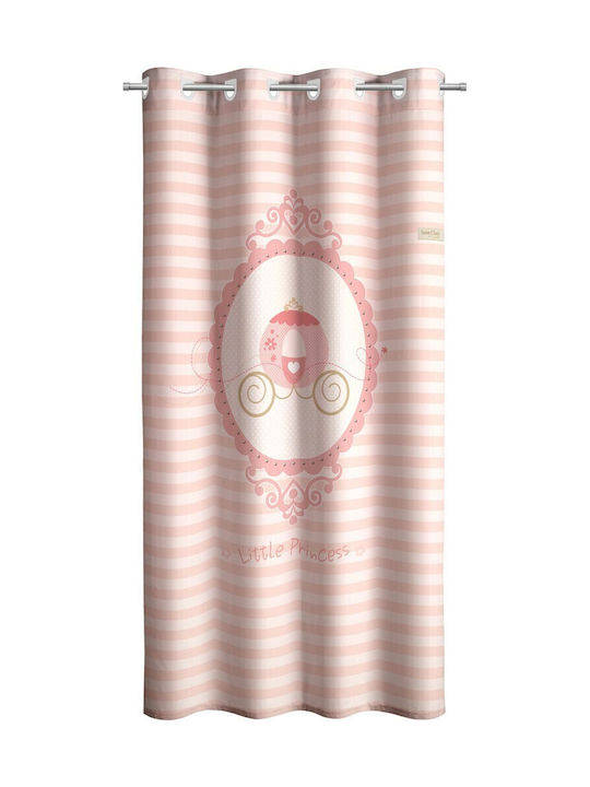 Saint Clair Kids Grommet Top Blackout Curtain Little Princess Pink 1752030115064 160x240cm