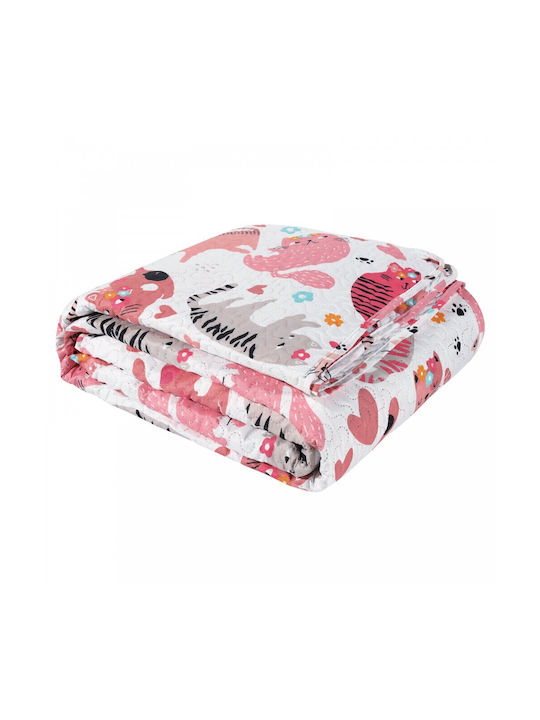 Das Home Kinderdecken Einzeln 4856 Weiß 160x240cm