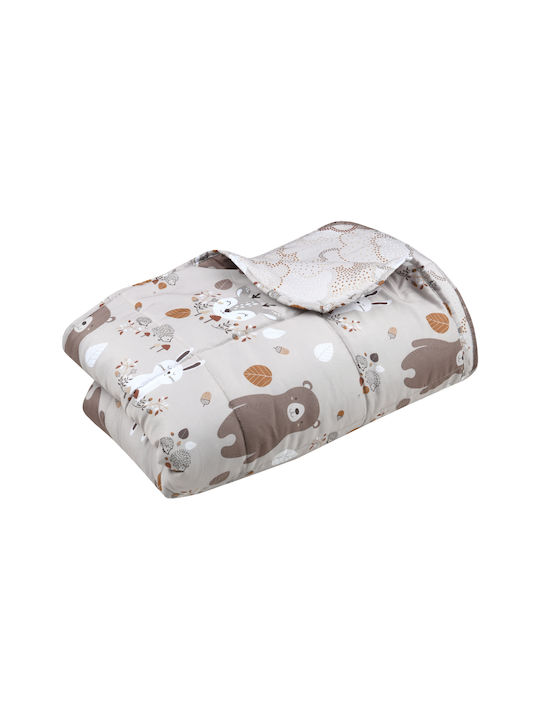Kids Quilt Single Natural 160x220cm