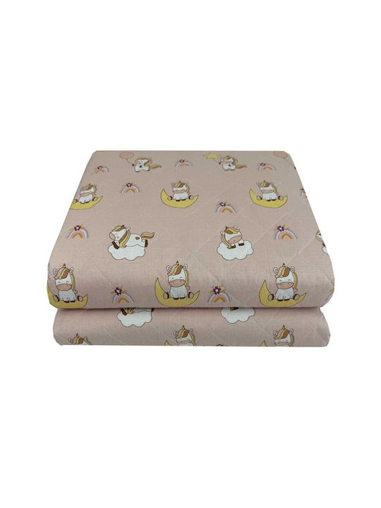 Astron Italy Παιδικό Κουβερλί Μονό Unicorn Unicorn Ballon 160x250εκ.