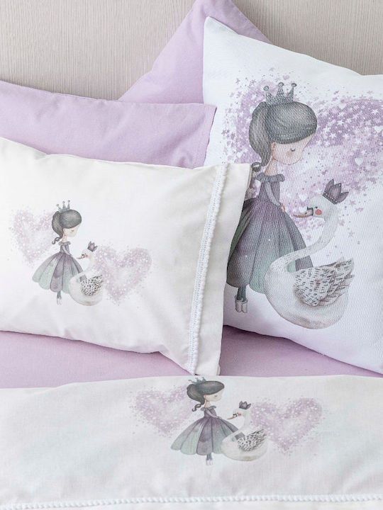 Borea Kids Decorative Pillow Odette White 045x045cm