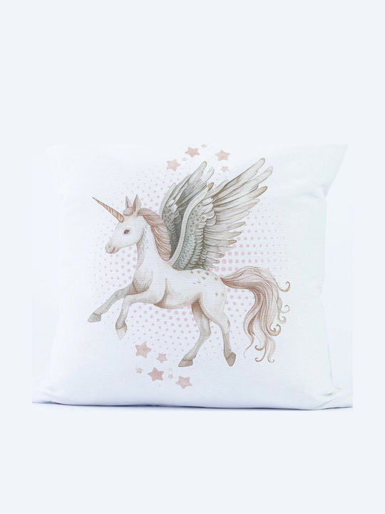Borea Kids Decorative Pillow Printed White 45x45cm