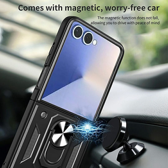 SSCase Plastic Blue Back Cover (Galaxy Z Flip8)