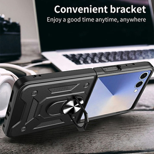 SSCase Plastic Blue Back Cover (Galaxy Z Flip8)