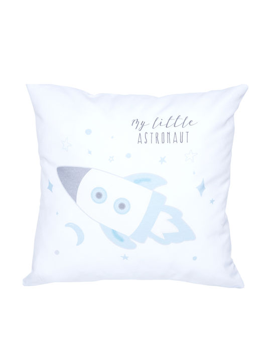 Borea Kids Decorative Pillow Case My Little Astronaut White 45x45cm