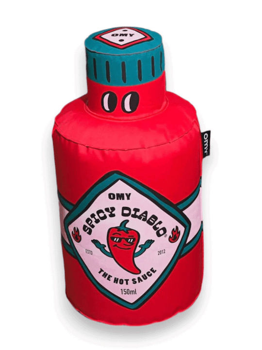 Надуваема подова възглавница Omy Spicy Diablo