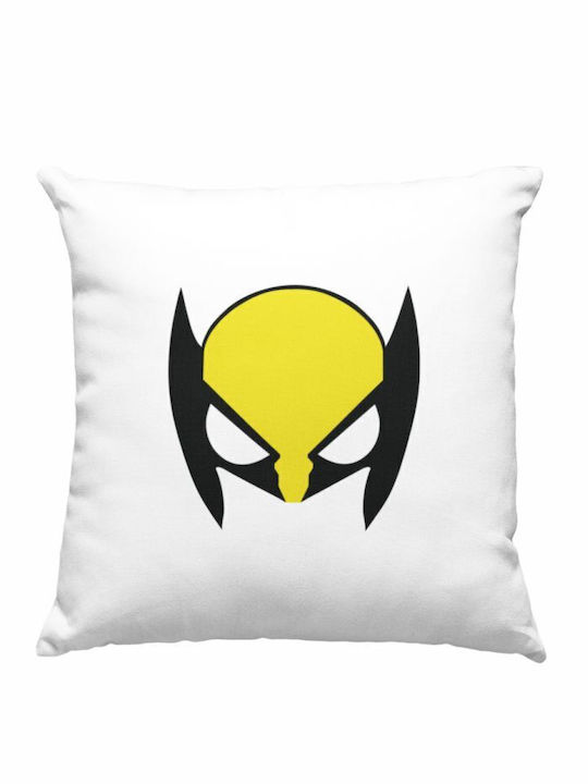 TKT Kids Decorative Pillow White WLV-Mask-Pillow 40x40cm