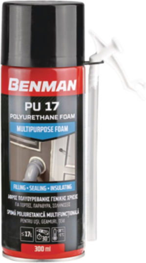Benman Polyurethane Foam Hand Tool High Swelling 300ml