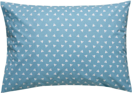 Kentia Mesmer A Kids Cotton Pillowcase Set 50x70cm Blue Kentia Mesmer A Kids Cotton Pillowcase Set 50x70cm Blue