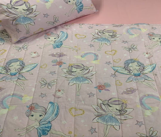 MayHome Kids Cotton Pillowcase 50x70cm Pink