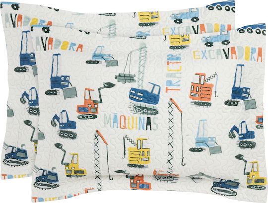 Das Home 4982 Kinder Kissenbezüge Set 50x70cm Mehrfarbig