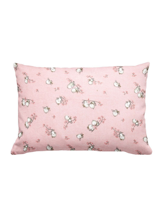 Dimcol Birds Kinder Kissenbezug 50x70cm 15 Pink