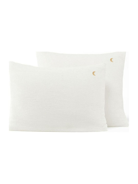 Am.Pm Cuddly Παιδική Μαξιλαροθήκη από 100% Βαμβάκι 65x65εκ. Λευκό