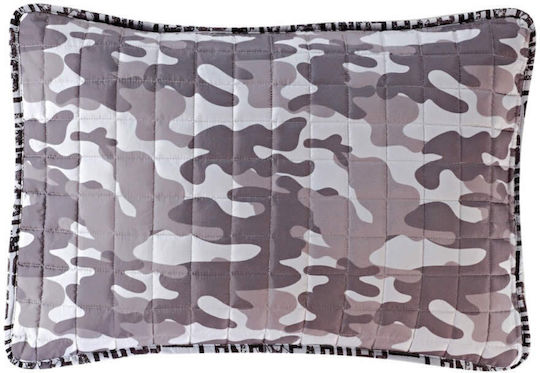 Kentia Sharky Kids Pillowcase Set 52x72cm Grey Kentia Sharky Kids Pillowcase Set 52x72cm Grey