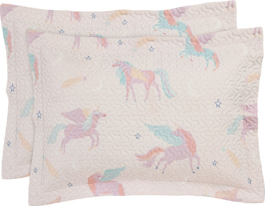 Das Home 4981 Σετ Παιδικές Μαξιλαροθήκες 50x70εκ. Pink