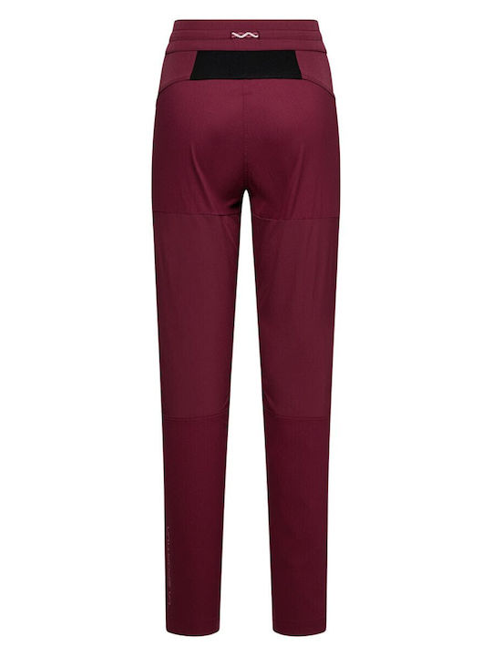 La Sportiva Pantaloni Lung Pentru Femei De Cățărare Roșii