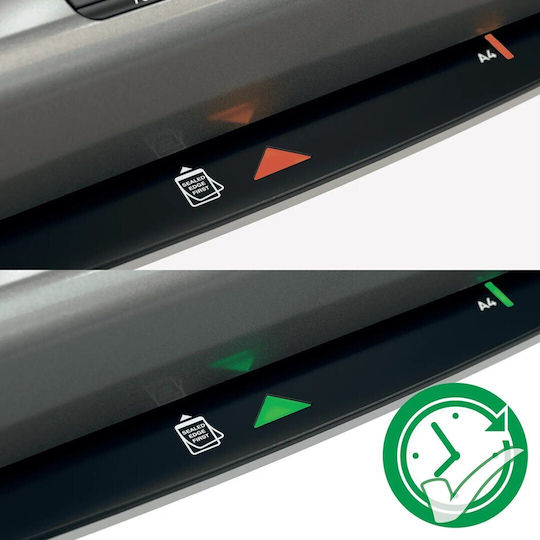 Leitz Leitz Laminiergerät iLam Office Pro A3 Silber Schreibtisch für A3 250 Mikron