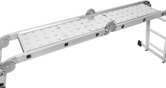 Kraft & Dele Scara multifuncțională din aluminiu 4x3