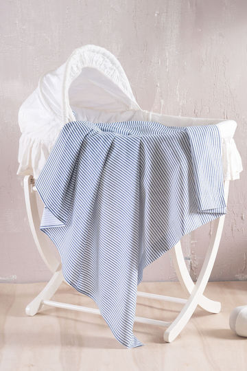 Rythmos Motiv Crib Bumpers Classic Inside Blue 43cm