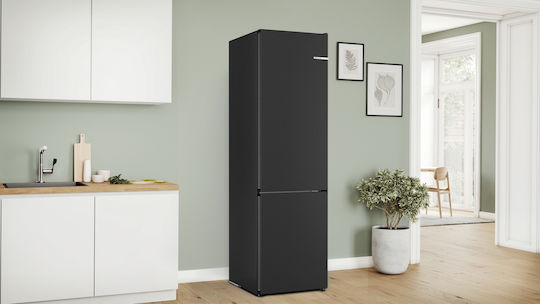 Bosch Combină frigorifică 363lt Total NoFrost Î203xL60xA66cm. Negru KGN392XCF