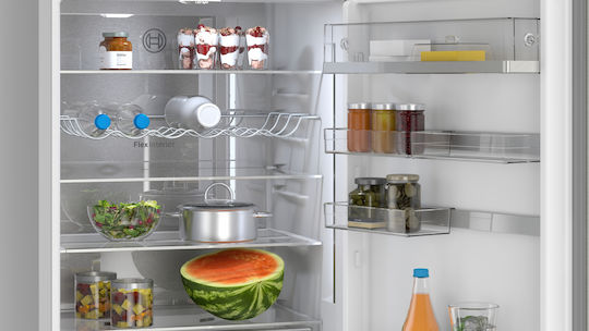 Bosch Ψυγειοκαταψύκτης 440lt Total NoFrost Υ203xΠ70xΒ66.7εκ. Inox KGN49AICT