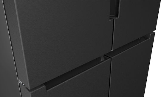 Bosch Side-by-Side Kühlschrank 605Es Total NoFrost H183xB91xT73.1cm. Schwarz KFN96AXEA