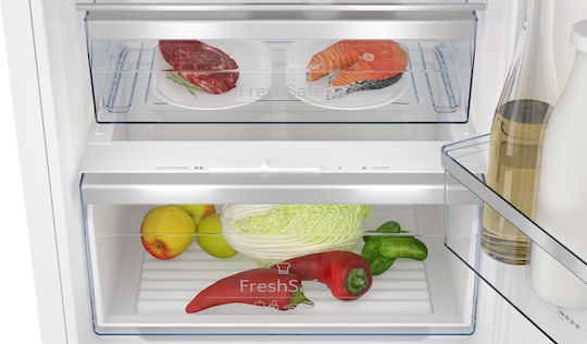 Neff 290лт NoFrost В193.5xШ55.8xД54.8см. Бял KI7962FD0