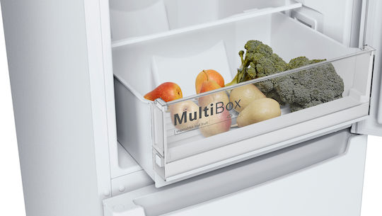Bosch Fridge-Freezer 282lt Total NoFrost H176xW60xD66cm White KGN33NWEB