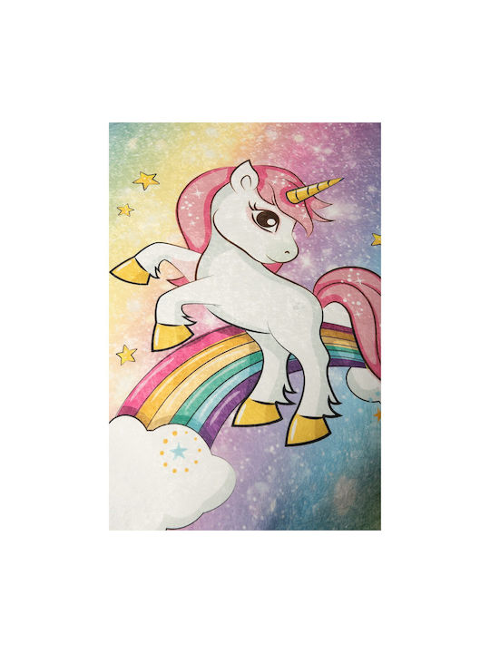 Conceptum Hypnose Kids Synthetic Rug Unicorn 100x160cm