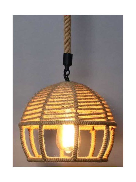Single-Light Kids Ceiling Light Metallic with E27 Socket 27x17cm