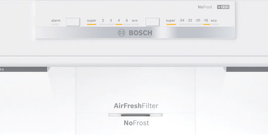 Bosch Ψυγειοκαταψύκτης 631lt Total NoFrost Υ186xΠ86xΒ81εκ. Inox KGN86VIEA