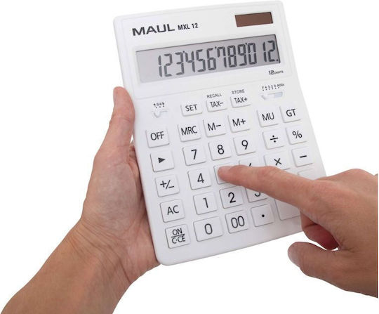 Maul Calculator in White Colour