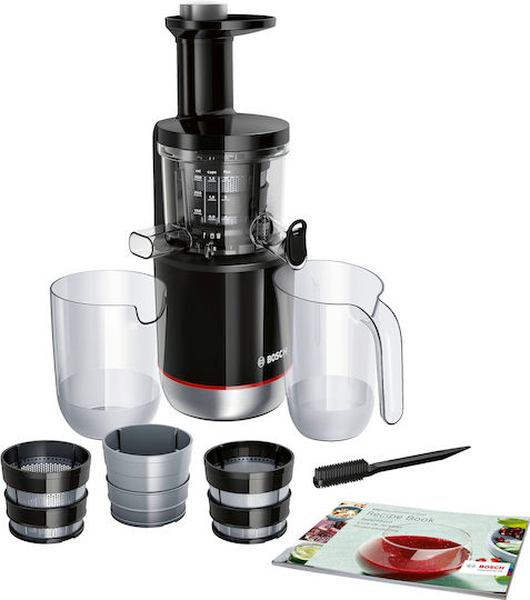 Bosch Storcător de fructe Presare lentă 150W Unelte pentru măcelari Negru