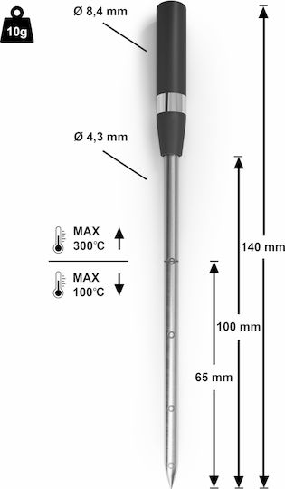Neff Wireless Electronical Oven Thermometer with Probe