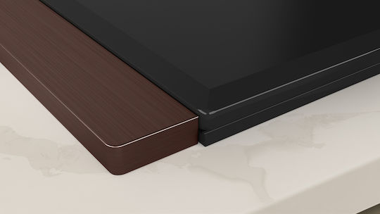 Neff N 90 Индукционен котлон С рамка Автономен с Абсорбатор 83.4x52.7εκ. Brushed Bronze