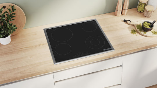 Bosch Serie 6 Κεραμική Εστία με Πλαίσιο Αυτόνομη 58.3x51.3εκ.