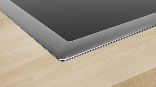 Bosch Serie 4 Induction Cooktop With Frame Autonomous with Child Lock Function 58.3x51.3εκ.