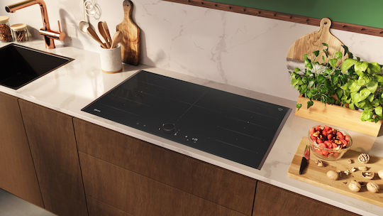 Neff N 90 Smart Induction Cooktop With Frame Autonomous with Child Lock Function 93.4x52.7εκ. Brushed Bronze