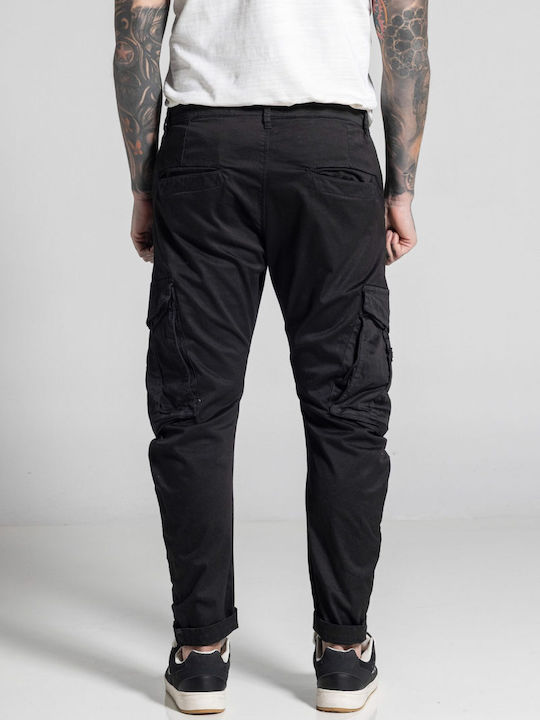 Pantaloni cu Croială Normală Black
