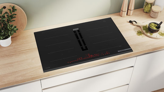 Bosch Serie 8 Induction Cooktop Autonomous with Hood 81.6x52.7εκ.