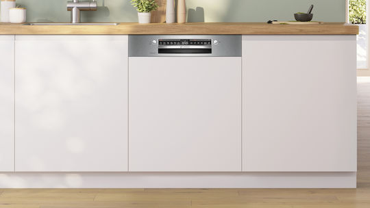 Bosch Вградена съдомиялна машина с Wi-Fi за 14 комплекта Ш59.8xВ81.5см.