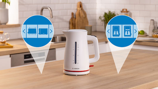 Bosch MyMoment Reisekessel 1.7Es 2400W Weiß
