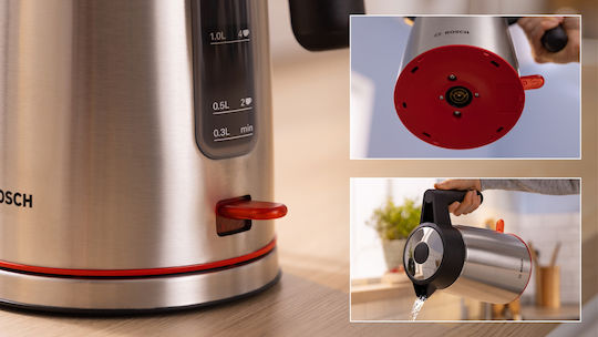 Bosch MyMoment Kettle 1.7lt 2400W Silver