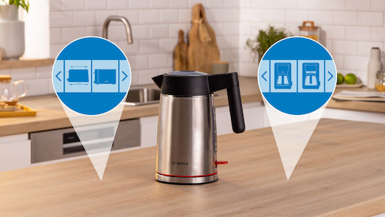 Bosch MyMoment Kettle 1.7lt 2400W Silver